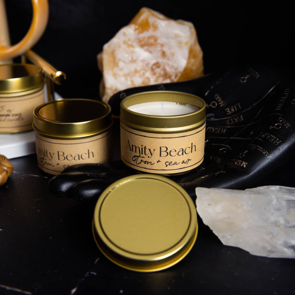 Amity Beach Candle Tin