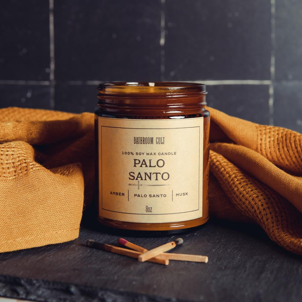 palo santo candle