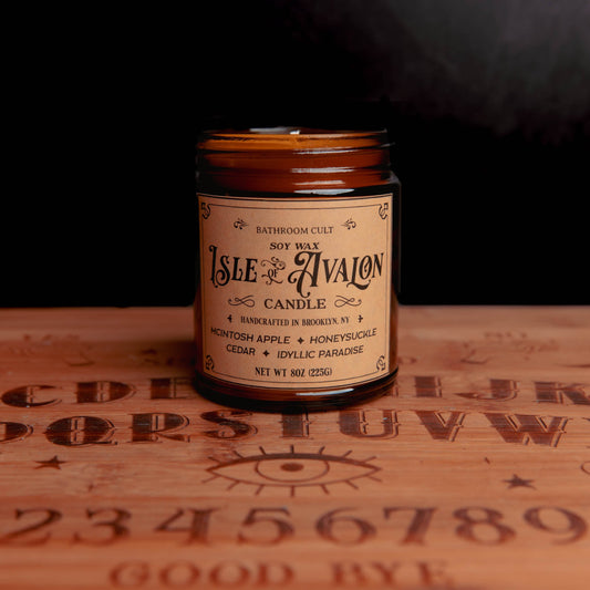 isle of avalon apple scented candle