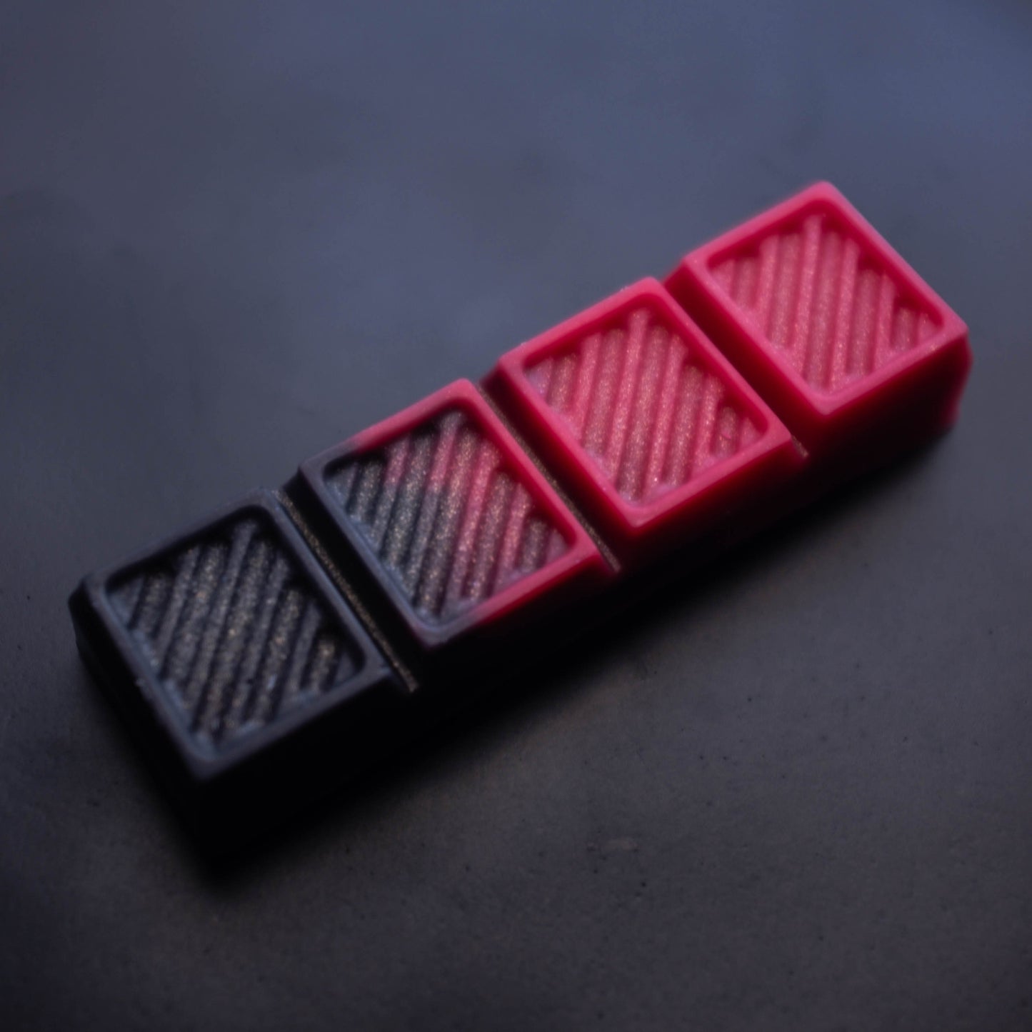 black red ombre wax melts scent bar