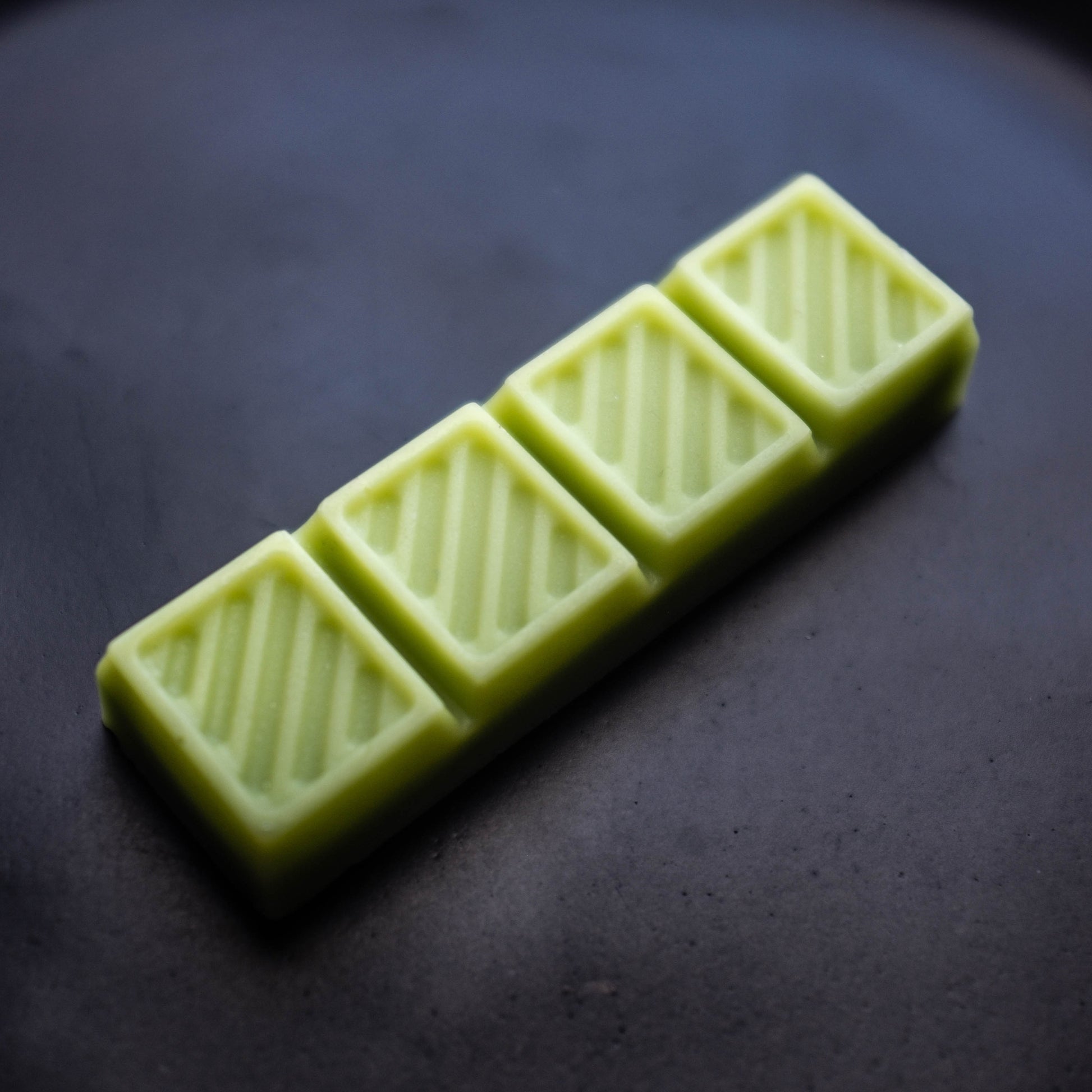 matcha green tea snap wax melts bar